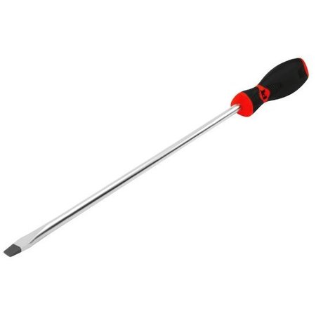 PERFORMANCE TOOL Slotted 3/8 In X 10 In Screwdriver Screwdriver 3/8, W30993 W30993